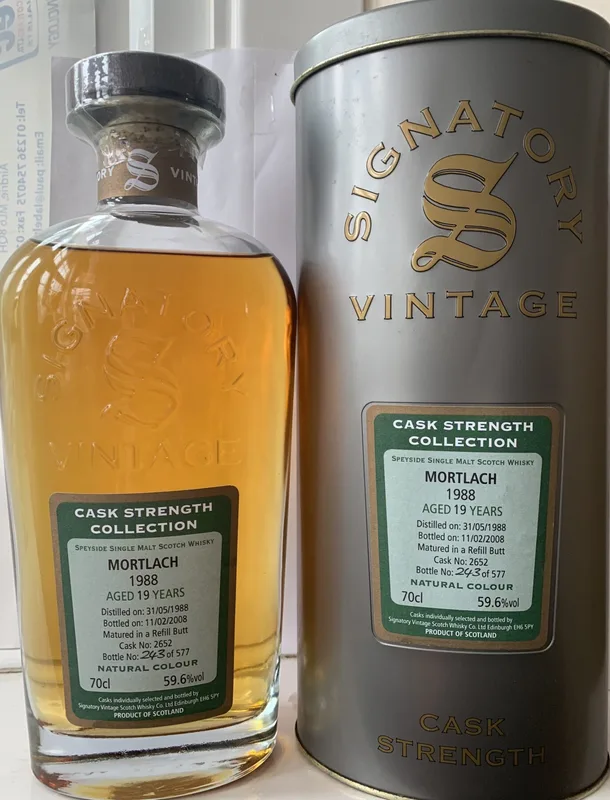 Mortlach – 19 Year Old 1988 Refill Sherry Butt