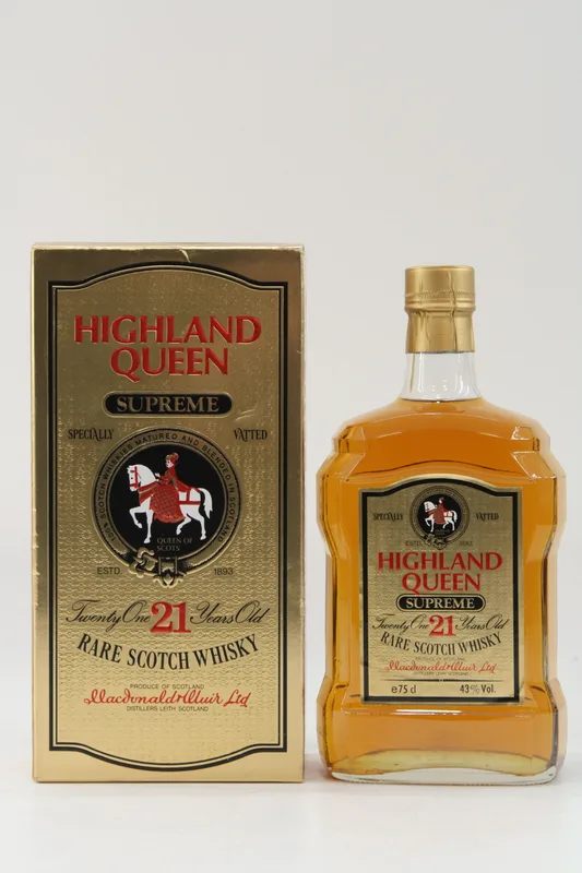 Highland Queen – 21 Years Old - Supreme 75cl