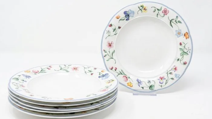 Villeroy & Boch - Dinner plate (6) - Mariposa - Bone china - Excellent condition