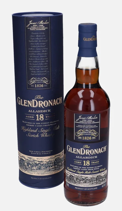 Glendronach – Allardice 18 Year Old (70cl, 46%)