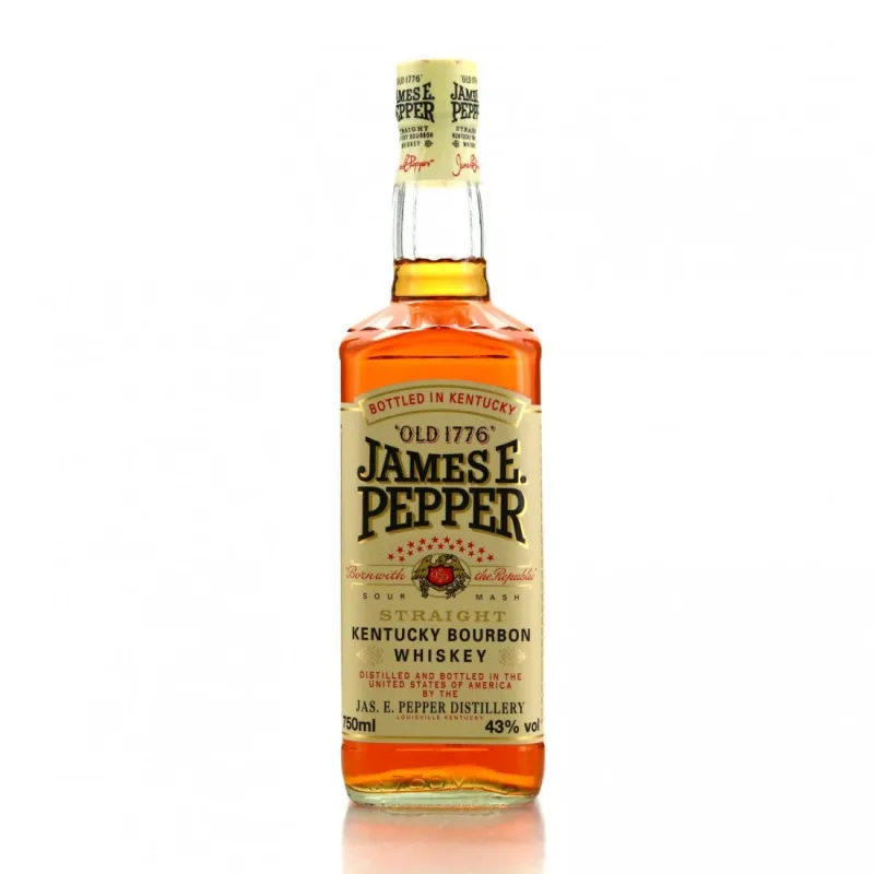 James E. Pepper's 'Old 1776' Kentucky Straight Bourbon Whiskey - 1980s