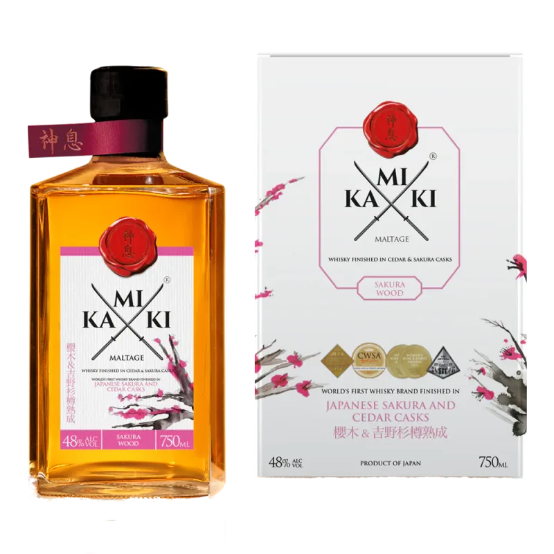 Kamiki Sakura Wood (75cl, 48%)