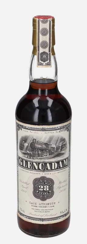 Glencadam – 1978 28 Year Old Jack Wiebers Whisky World Old Train Line