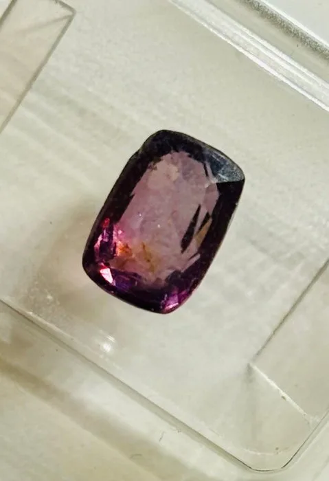 1 pcs Purple, Pink, Violet Spinel - 1.98 ct - Antwerp Laboratory for Gemstone Testing (ALGT)
