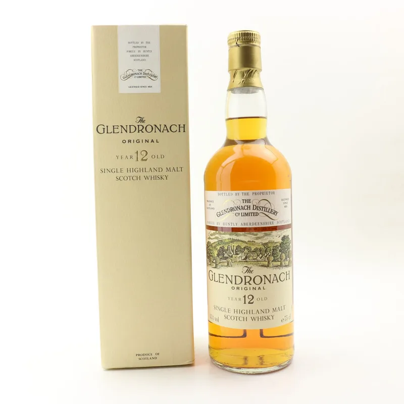 Glendronach – 12 Year Old Circa 1980’s 75cl (75cl, 43%)