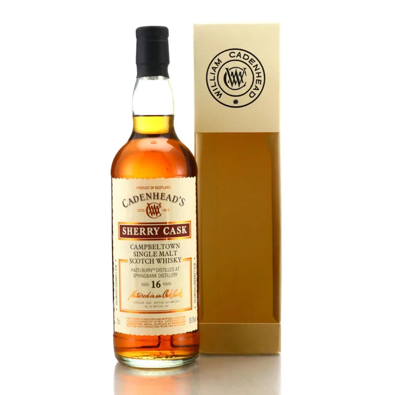 Hazelburn 2005 Cadenhead's 16 Year Old Sherry Cask (70cl, 58.00%)