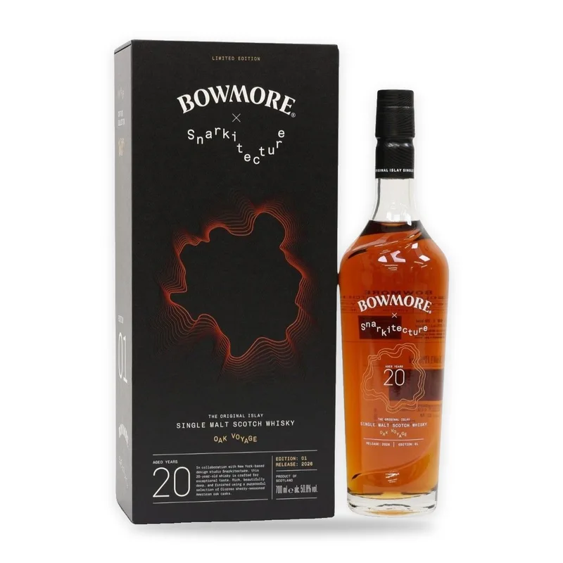 Bowmore X Snarkitecture - 20 Year Old - Oak Voyage 2026