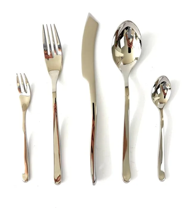 Cutlery set for 12 (60) - ''Onda Set'' - 18/10 stainless steel
