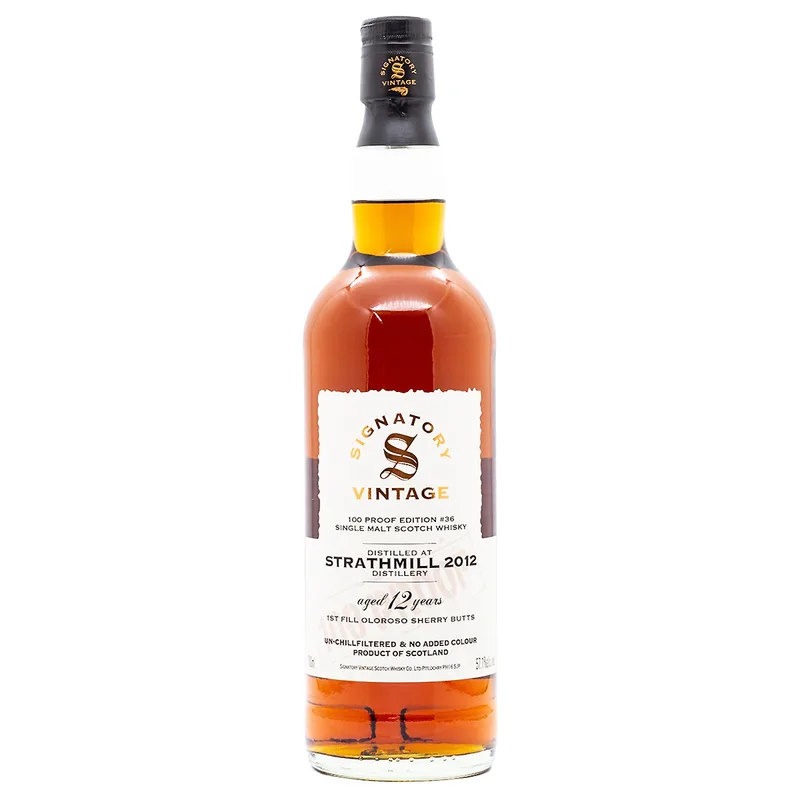 Signatory Vintage Strathmill 12 Year Old 2012/2025 100 Proof Edition #36 (70cl, 57.1%)