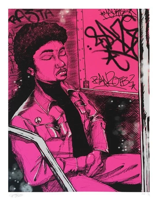 Chris “DAZE” Ellis (1962) - Inside subways