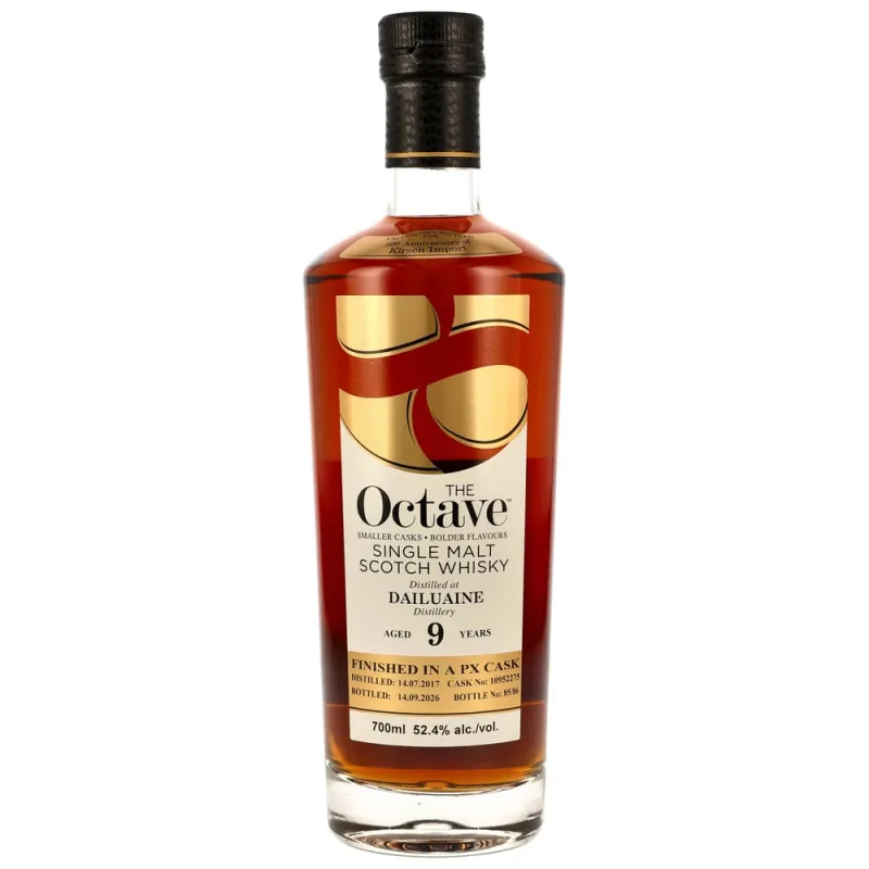 Dailuaine – 9 Year Old 2017/2026 Duncan Taylor The Octave PX Sherry Cask #10952275 (70cl, 52.4%)