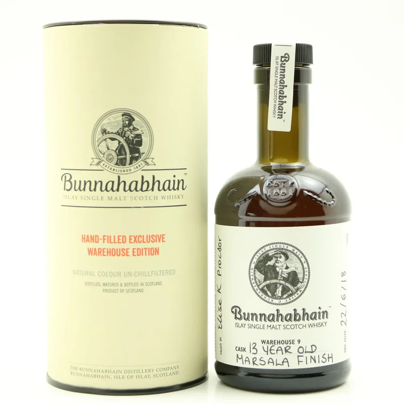 Bunnahabhain – 13 Year Old Marsala Finish Hand Filled 20cl (20cl, 46.3%)
