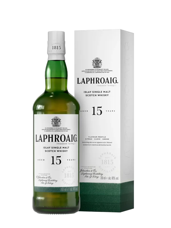 Laphroaig – 15 Year Old Single Malt Scotch Whisky