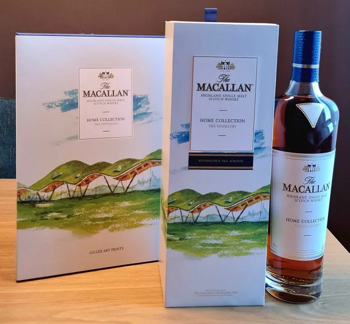 Macallan - Home Collection - Distillery with Art Prints - 700ml