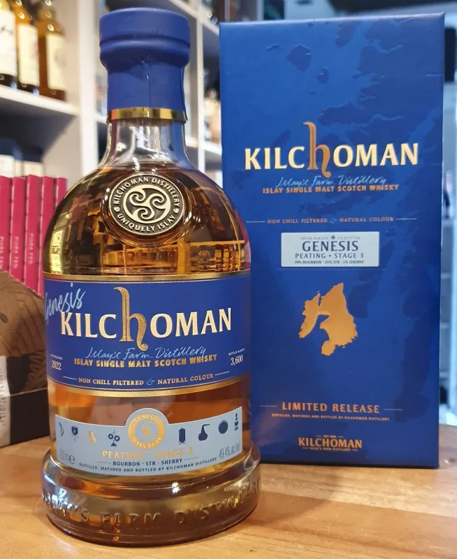 Kilchoman – Genesis Harvest Stage 3 Peating Cask Edition 2022 (70cl, 49.4%)