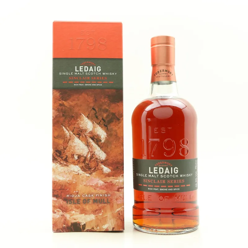 Ledaig – Rioja Cask Finish Sinclair Series (70cl, 46.3%)