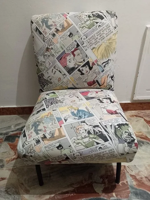 Armchair - Cotton - Pop art