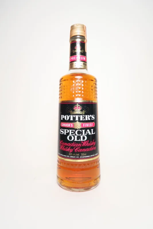 Potter's Special Old Blended Canadian Whisky, 1970s (71cl, 40%)
