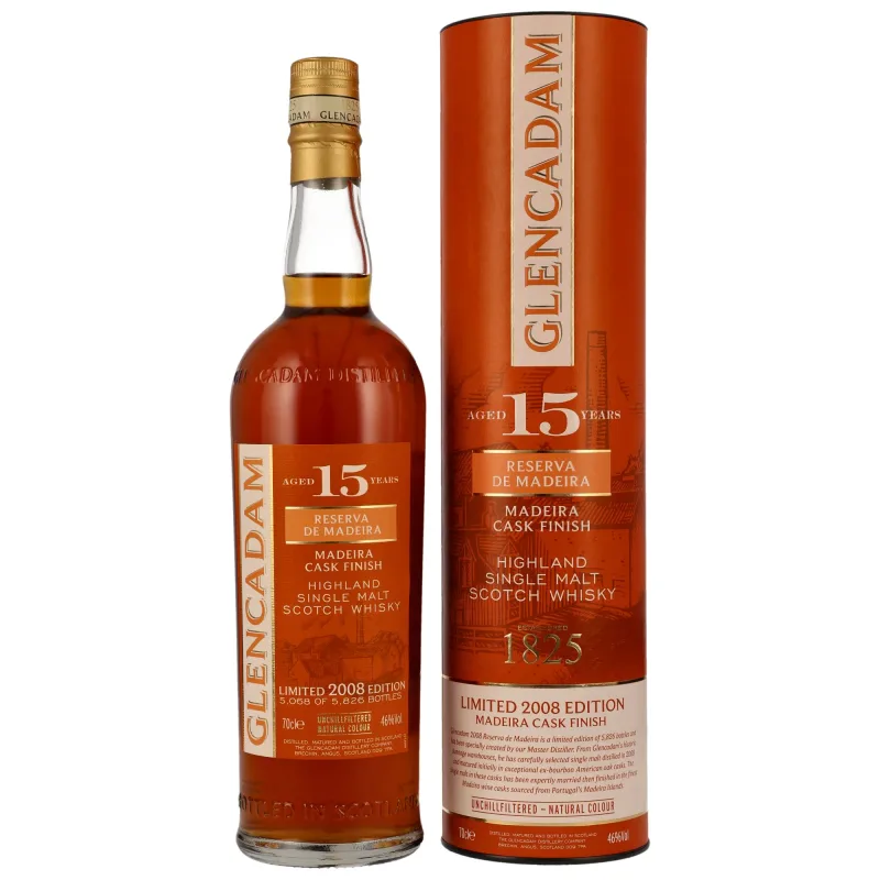 Glencadam – 2008/2023 15 Year Old Madeira Cask Finish