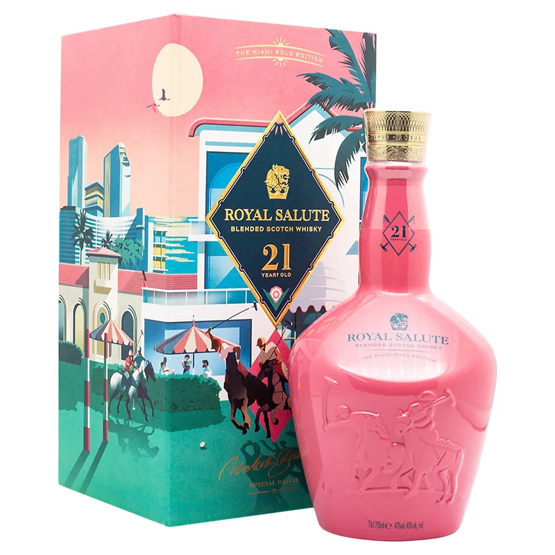 Chivas Regal Royal Salute 21 Years Old Miami Polo Edition (70cl, 40%)
