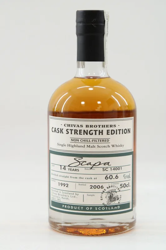 Scapa – 14 Years Old - 1992 Cask Strength Batch #1 - 50cl