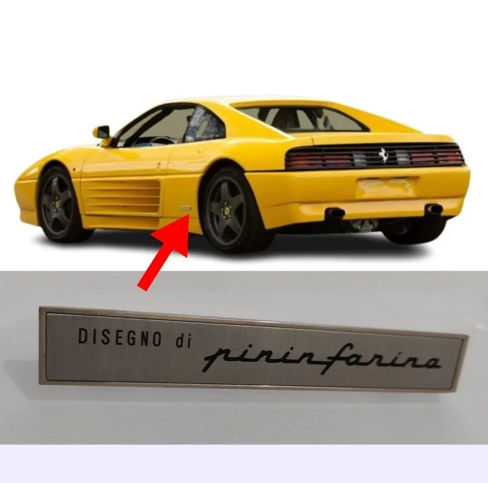 Ferrari emblem design by Pininfarina - Ferrari - 348 - F355 - Mondial T (New old Stock)