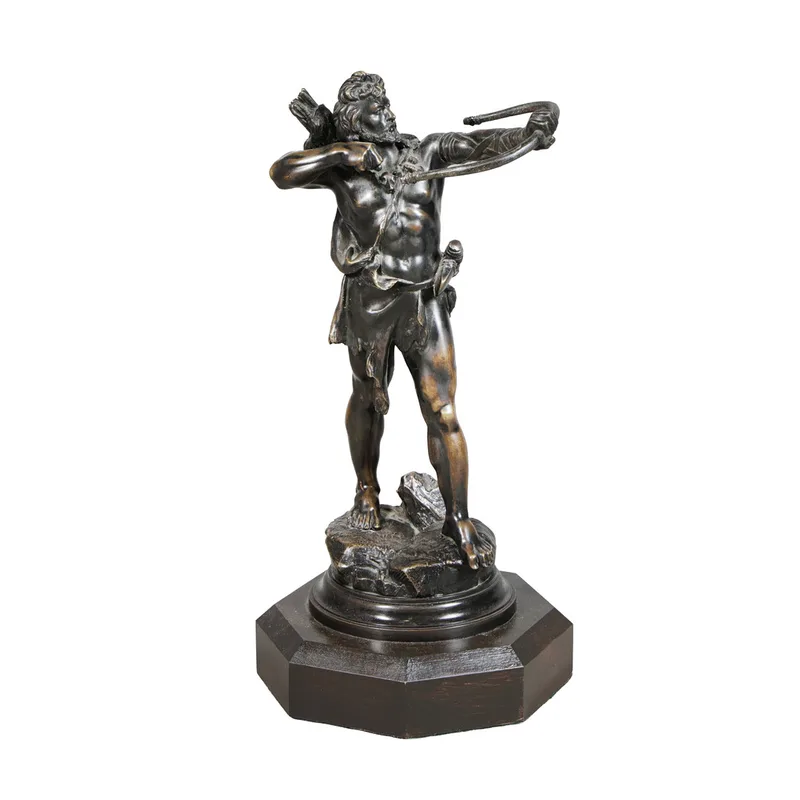 Henry Weisse (19th / 20th Century) Bronzed Figure of an Archer