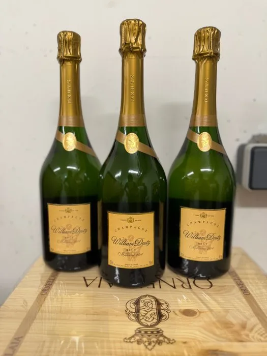 2014 Deutz, Cuvee William Deutz - Champagne Brut - 3 Bottles (0.75L)