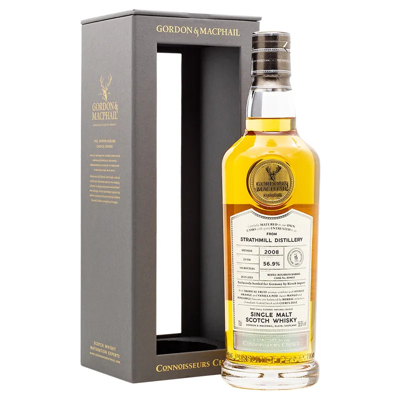Gordon & MacPhail Strathmill Aged 15 Years 2008/2023 Cask 804815 Germany Exclusive Single Malt Scotch Whisky (70cl, 56.9%)