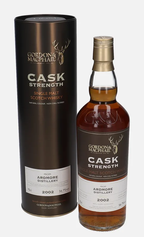 Ardmore – 2002 Gordon & MacPhail Cask Strength (70cl, 56.7%)