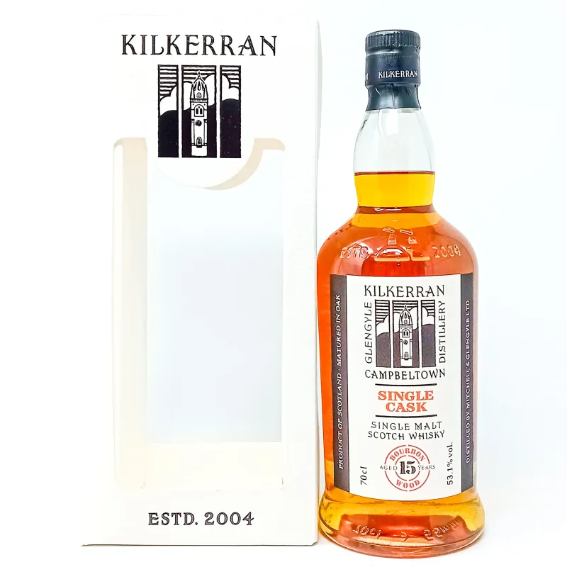 Kilkerran 2004 15 Year Old Single Bourbon Cask 15th Anniversary