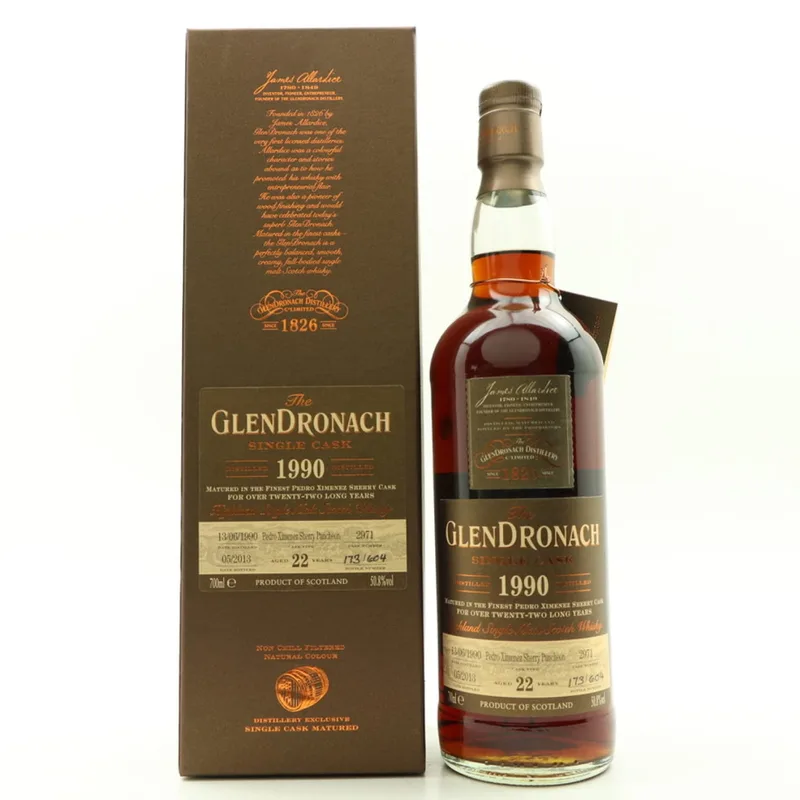 Glendronach – 1990 22 Year Old Single Cask #2971 (70cl, 50.8%)