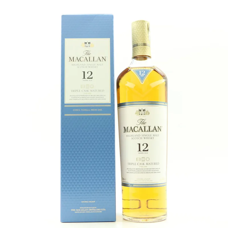 Macallan – 12 Year Old Fine Oak Triple Cask (70cl, 40%)