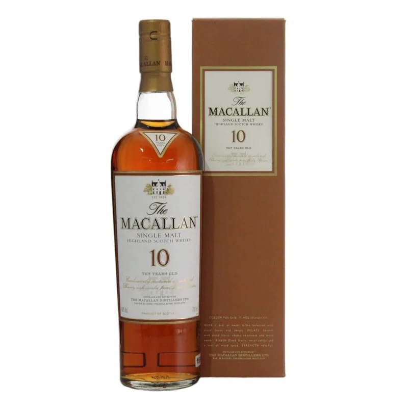 Macallan – 10 Year Old (70cl, 40.00%)