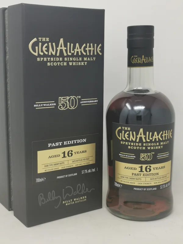GlenAllachie – 16 Year Old Billy Walker 50th Anniversary Past Edition