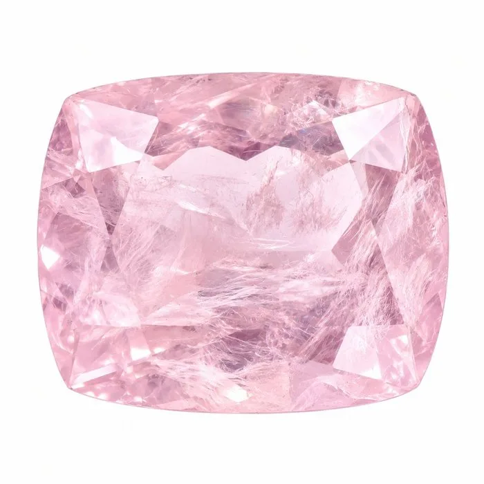 1 pcs Pink Morganite - 5.11 ct - International Gemological Institute (IGI)