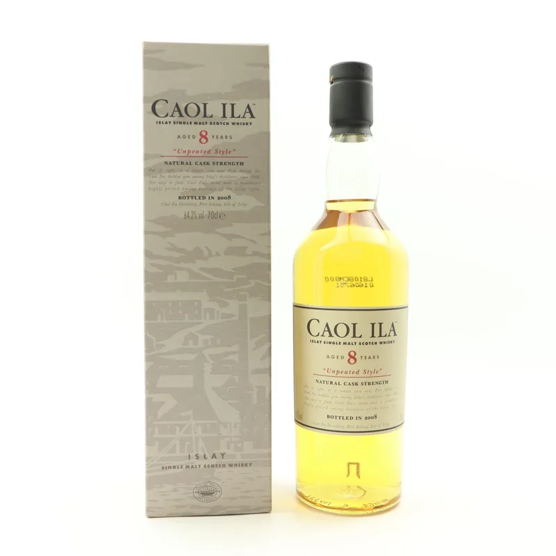 Caol Ila – 8 Year Old Unpeated 2008 Release (70cl, 64.2%)