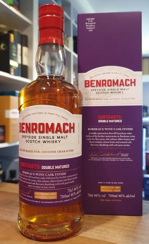 Benromach – 2011 Contrasts Bordeaux Cask 2023 (70cl, 46%)