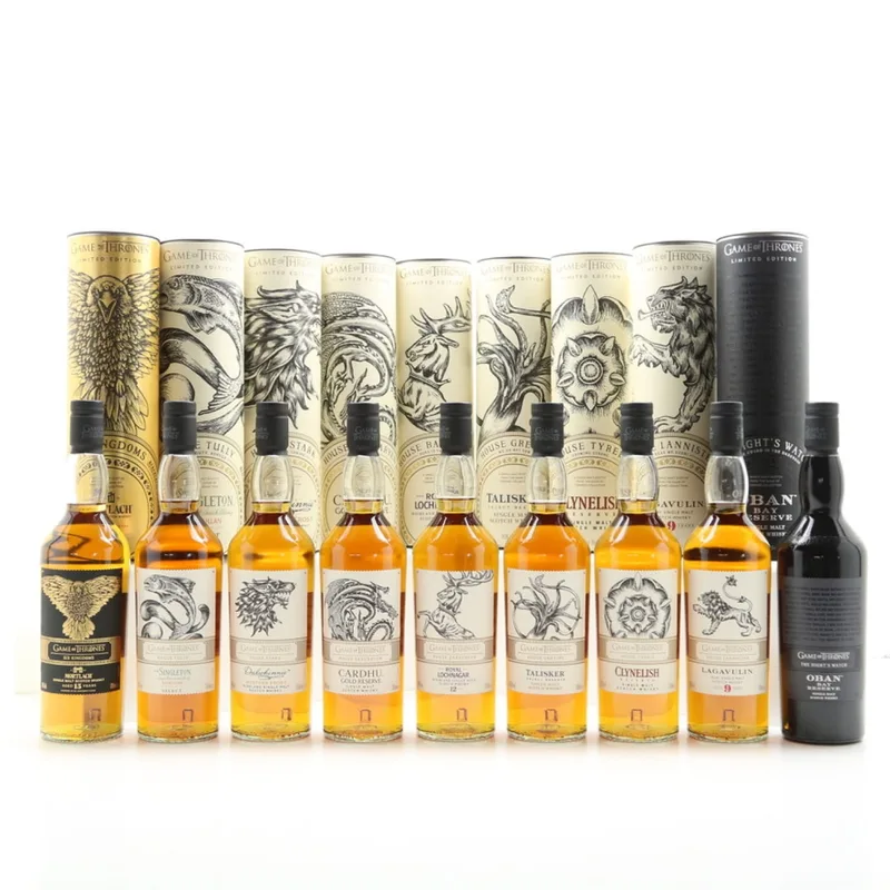 Diageo – Game Of Thrones Collection 9 x 70cl (70cl, 46%)