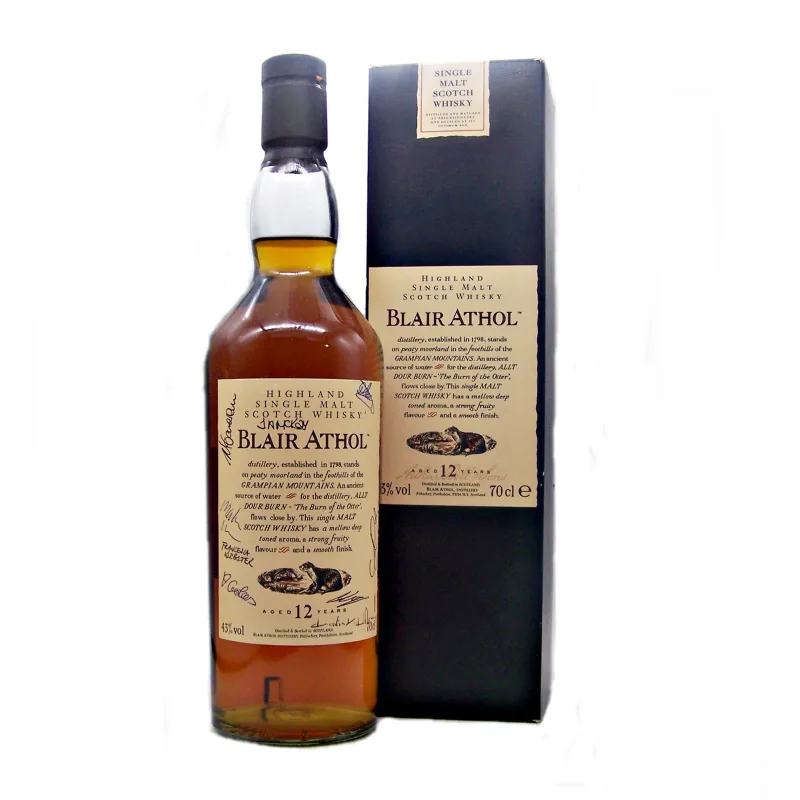 Blair Athol – 12 Year Old Flora & Fauna Distillery Edition, Signed