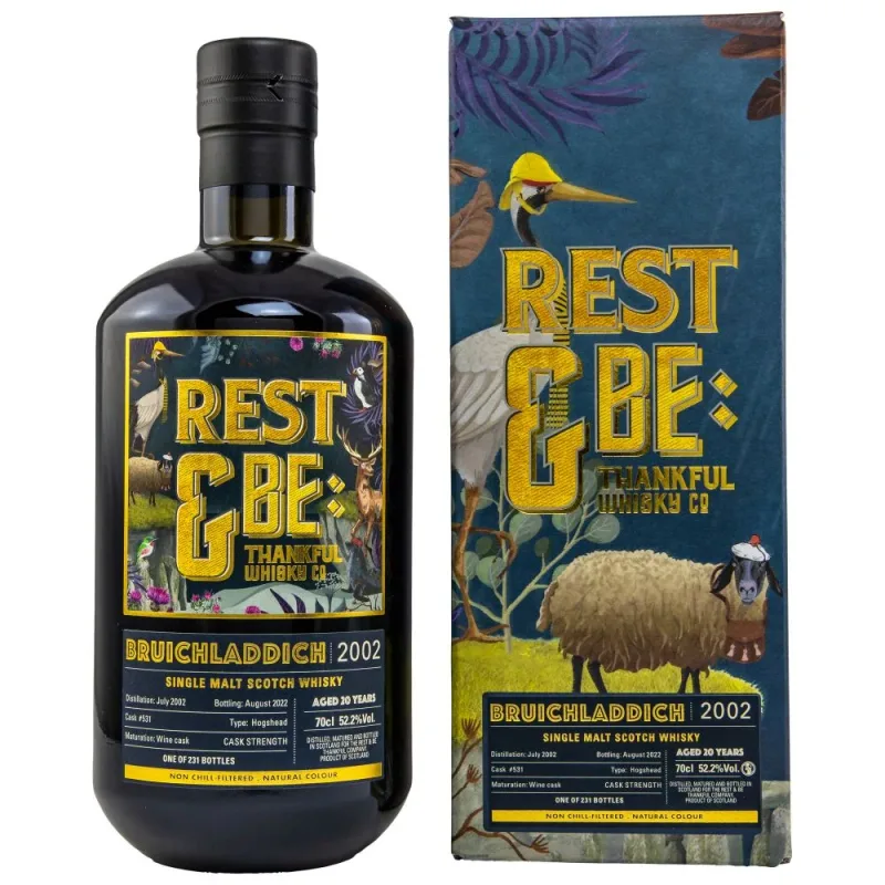 Bruichladdich – 20 Year Old Rest & Be Thankful Single Cask #531