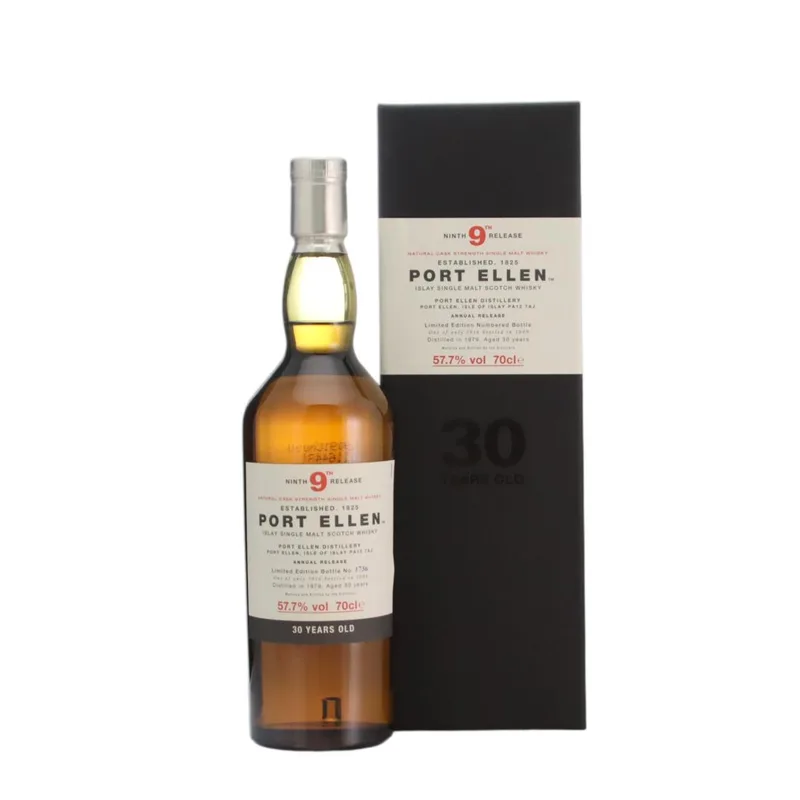 Port Ellen – 1979 Natural Cask Strength 30 Year Old - 9th Release