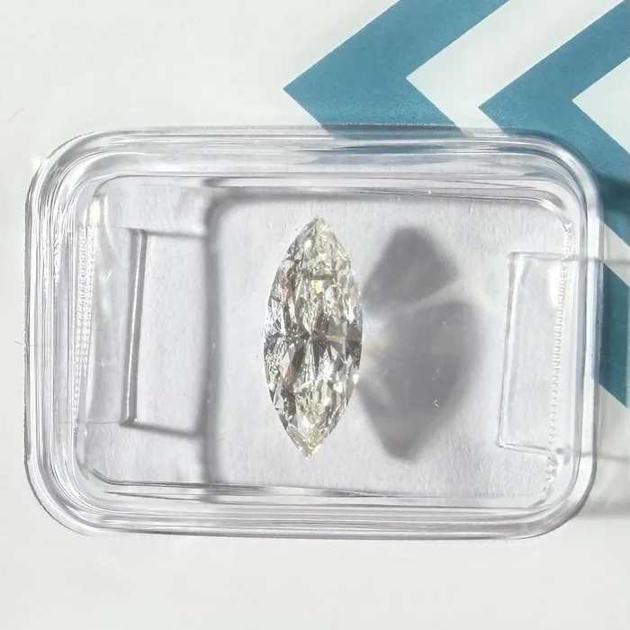 1 pcs Diamond (Natural) - 1.14 ct - Marquise - J - SI1 - International Gemological Institute (IGI)