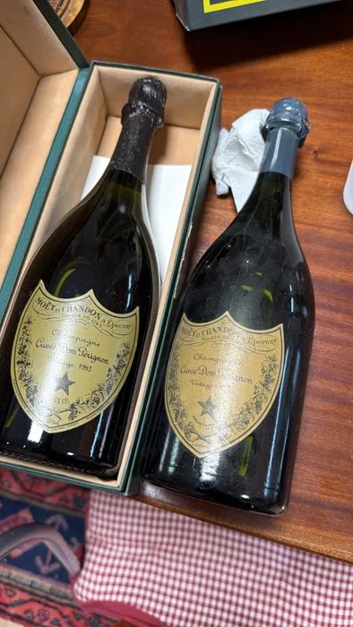 Dom Pérignon, 1964 & 1985 - Champagne Brut - 2 Bottles (0.75L)