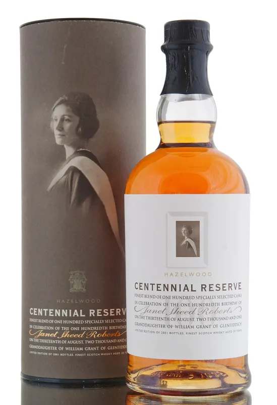 Hazelwood Centennial Reserve 20 Year Old (70cl, 40%)