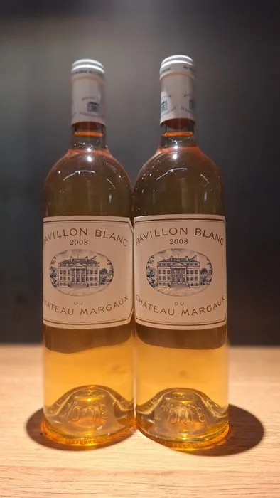 2008 Pavillon Blanc du Château Margaux - Bordeaux - 2 Bottles (0.75L)