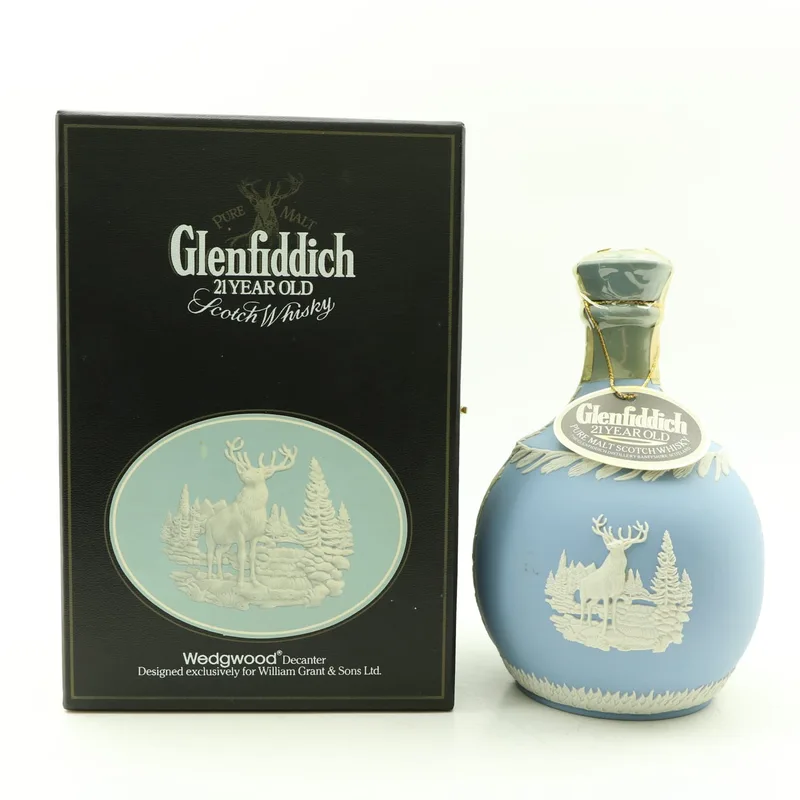 Glenfiddich – 21 Year Old Wedgwood Decanter 75cl (75cl, 43%)