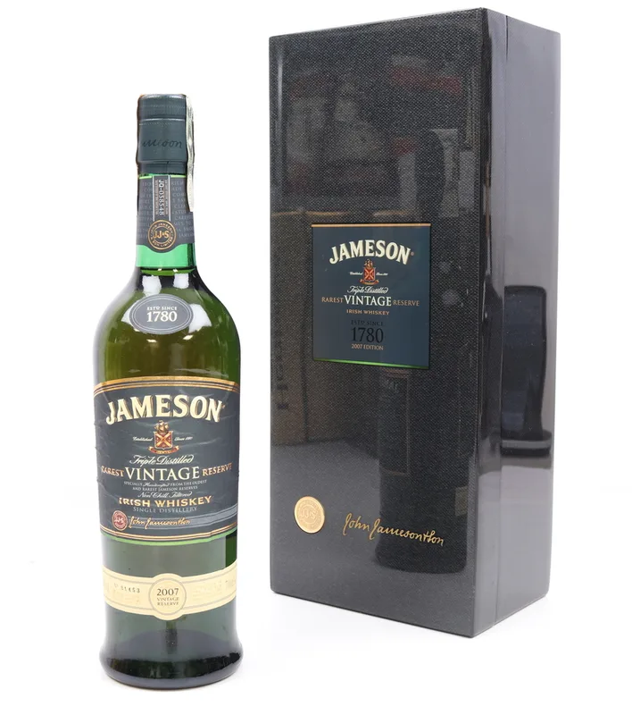 Jameson – Rarest Vintage Reserve 2007 Bottle No. 31453