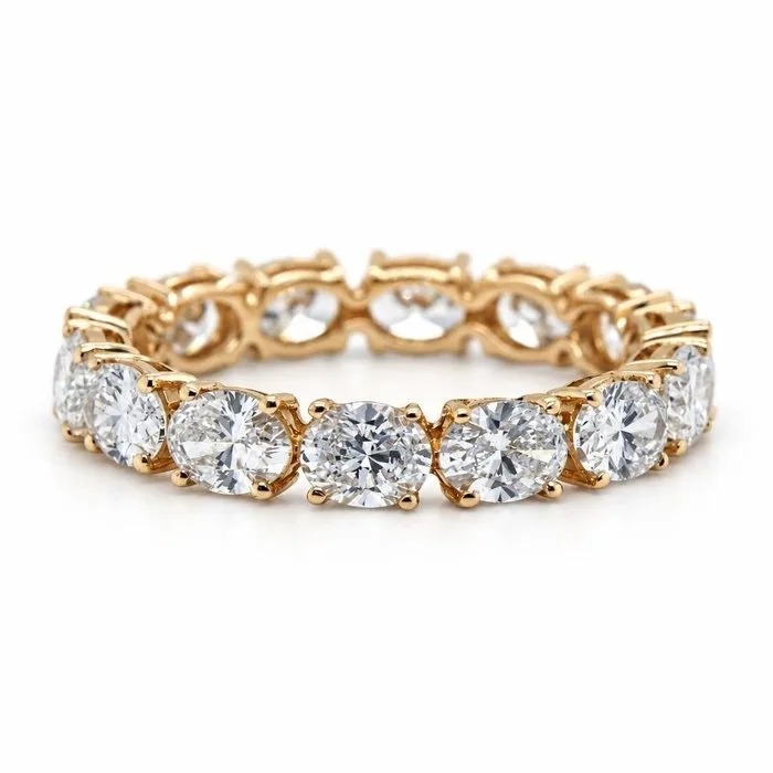 Ring - 14 kt. Yellow gold - 2.80ct. tw. Diamond (Lab-grown)