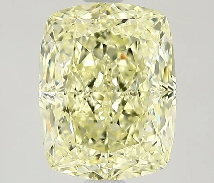 1 pcs Diamond (Natural) - 2.07 ct - Cushion - VS2 - Gemological Institute of America (GIA) - Y-Z Color Cushion